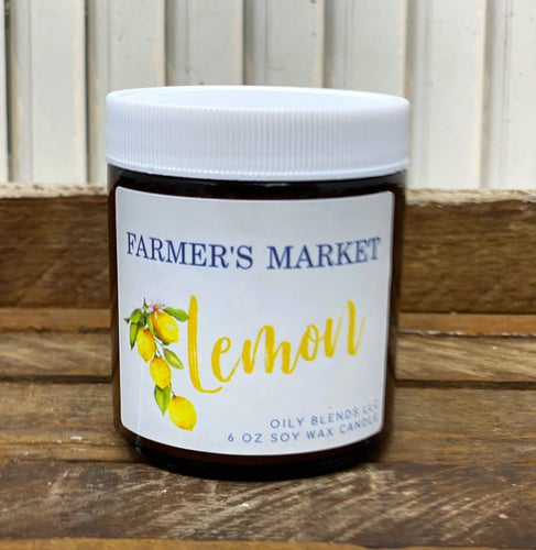 Farmer's Market Candles   Lemon