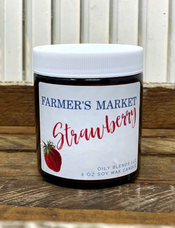 Farmer's Market Candles Strawberry