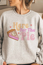 HERE FOR THE PIE GRAPHIC SWEATSHIRT