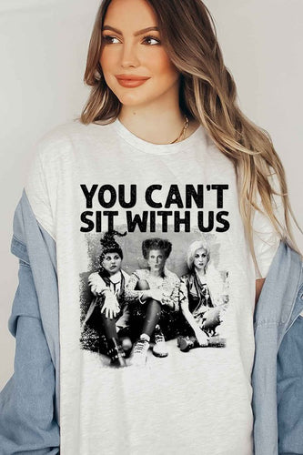 CANT SIT HALLOWEEN GRAPHIC TEE / T SHIRT