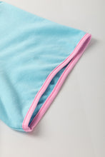 Evergreen Plus Size Contrast Trim T Shirt and Skort Two Piece Set