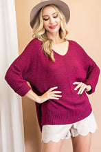 CREW NECK KNIT SWEATER- 6 Colors