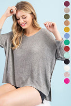 CREW NECK KNIT SWEATER- 6 Colors