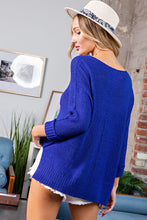 CREW NECK KNIT SWEATER- 6 Colors