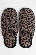 Winter Luxury Soft Leopard Pattern Slipper