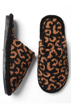 Winter Luxury Soft Leopard Pattern Slipper