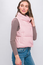 PU Padded Vest- 3 Colors