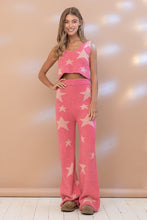 Soft Star Print Tank Pant Set