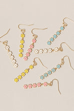 Daisy Flower String Drop Earrings