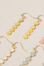 Daisy Flower String Drop Earrings