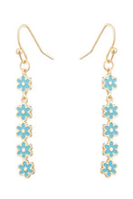 Daisy Flower String Drop Earrings