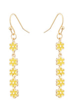 Daisy Flower String Drop Earrings