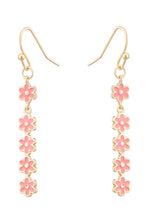 Daisy Flower String Drop Earrings