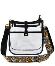 See Thru Guitar Strap Hobo Crossbody Bag