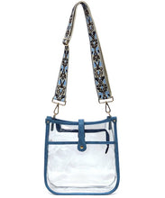 See Thru Guitar Strap Hobo Crossbody Bag