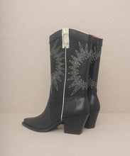 OASIS SOCIETY Halle - Paneled Cowboy Boots