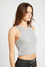 KNIT RACER BACK TANK TOP