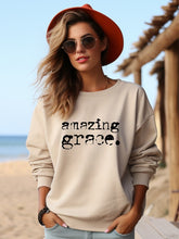 Amazing Grace Cozy Graphic Sweatshirt