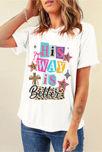 White His Way Is Better Easter Celebration Tee