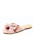 Buzzing Bow Flat Sandals