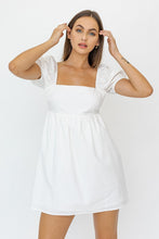 Puff Sleeve Babydoll Dress