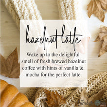 Hazelnut Latte 16oz Mason Soy Candle