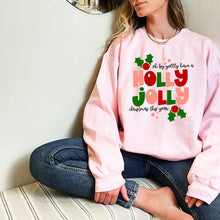 HOLLY JOLLY CHRISTMAS GRAPHIC SWEATSHIRT