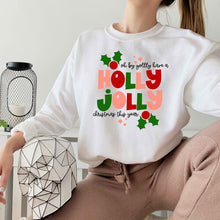 HOLLY JOLLY CHRISTMAS GRAPHIC SWEATSHIRT