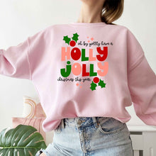 HOLLY JOLLY CHRISTMAS GRAPHIC SWEATSHIRT