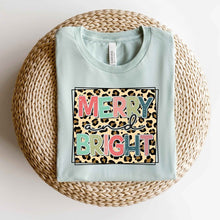 Leopard Merry and Bright Tee