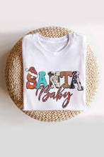 WESTERN SANTA BABY GRAPHIC TEE