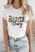 WESTERN SANTA BABY GRAPHIC TEE