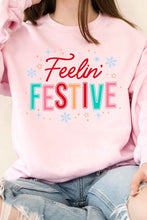 FEELIN FESTIVE CHRISTMAS GRAPHIC SWEATSHIRT