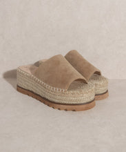 OASIS SOCIETY Ivy   Espadrille Platform Slide