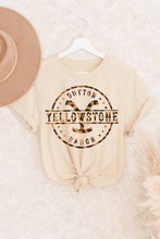 DUTTON RANCH YELLOWSTONE LEOPARD GRAPHIC TEE