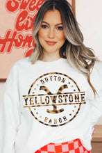 DUTTON RANCH YELLOWSTONE GRAPHIC SWEATSHIRT