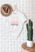 Retro Stacked Mama Graphic Tee