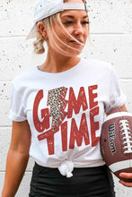 LEOPARD LIGHTNING GAME TIME GRAPHIC T SHIRT