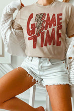 LEOPARD LIGHTNING GAME TIME GRAPHIC T SHIRT