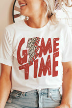 LEOPARD LIGHTNING GAME TIME GRAPHIC T SHIRT