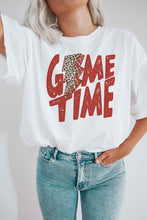 LEOPARD LIGHTNING GAME TIME GRAPHIC T SHIRT