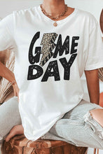 LEOPARD LIGHTNING GAME DAY GRAPHIC T SHIRT