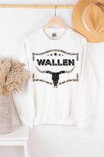 WALLEN LEOPARD WESTERN GRAPHIC SWEATSHIRT