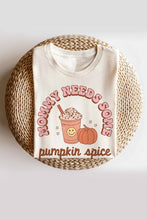 PUMPKIN SPICE GRAPHIC TEE