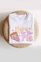 HERE FOR THE PIE GRAPHIC TEE PLUS SIZE