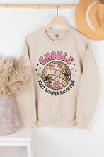 GHOULS JUST WANNA HAVE FUN GRAPHIC SWEATSHIRT