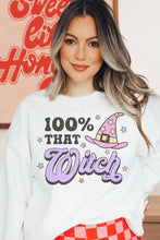 100 THAT WITCH GRAPHIC SWEATSHIRT PLUS SIZE