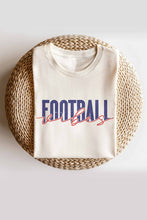 FOOTBALL VIBES GRAPHIC TEE PLUS SIZE