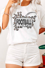 LEOPARD FOOTBALL MAMA GRAPHIC TEE