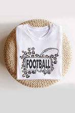 LEOPARD FOOTBALL MAMA GRAPHIC TEE